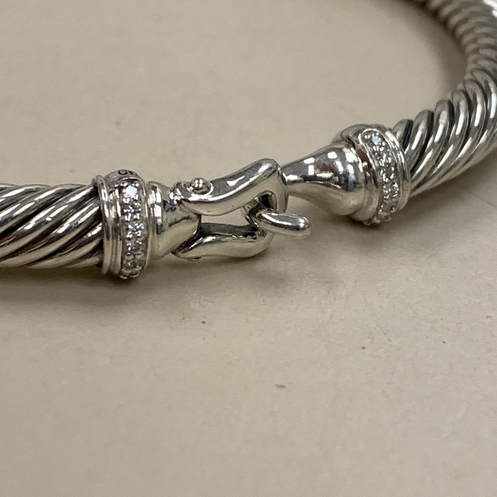 david yurman buckle bracelet 5mm - Picture 4 of 4
